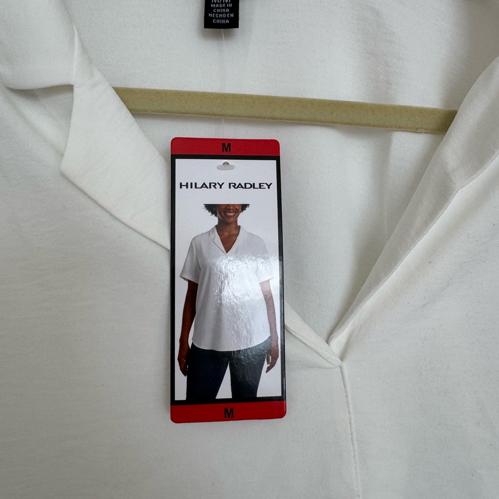 Hilary Radley White Blouse